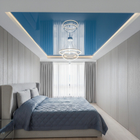 Глянцевые натяжные потолки