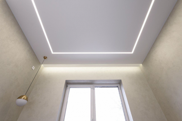 Стоимость потолка с подсветкой 6 м²